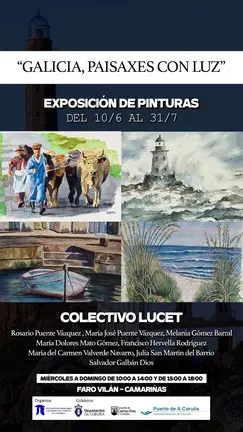 Exposicion Galicia Paisaxes Faro Vilan