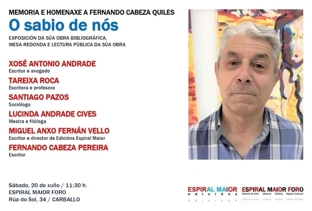 TARXETA Homenaxe a Fernando. CARBALLO