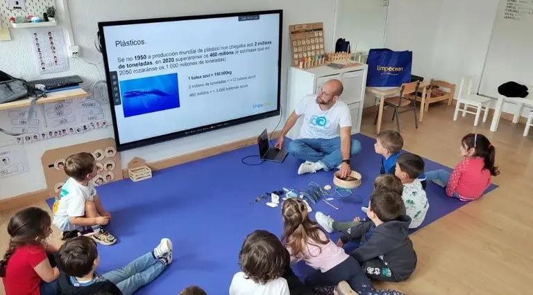 Limpocean no CEIP-Eduardo-Pondal 