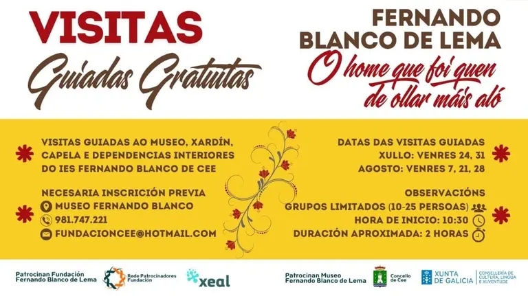 visitas guiadas ao Museo Fernando Blanco de cee