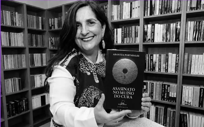 Arantza Portabales presenta novela na Tenda dos Libros