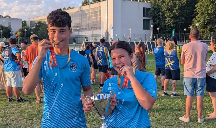 Nio Soto campion Espana Tiro con Arco