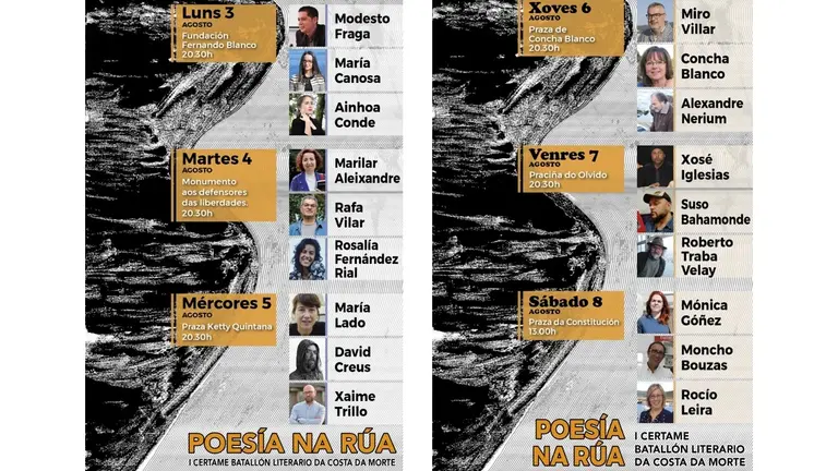 Certame POesia Batallon Literario da Costa da Morte