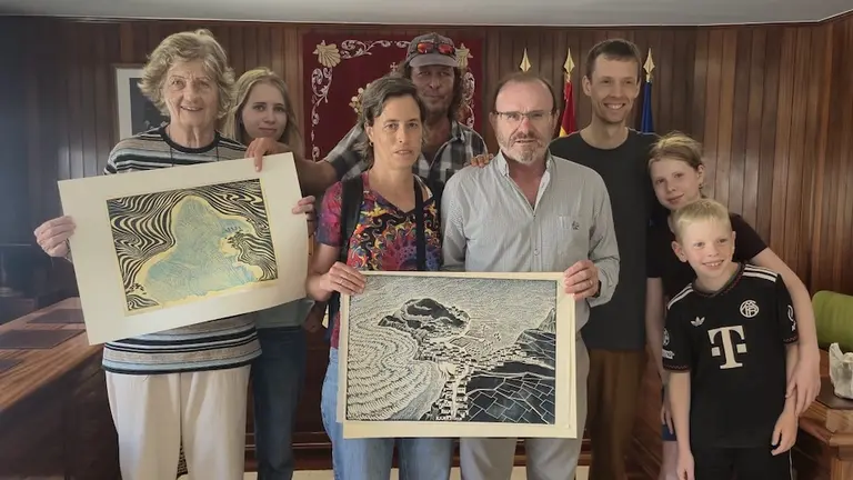 A familia do artista alemán Theodor Schücker cede a %22Colección Malpica%22 ao concello malpicán