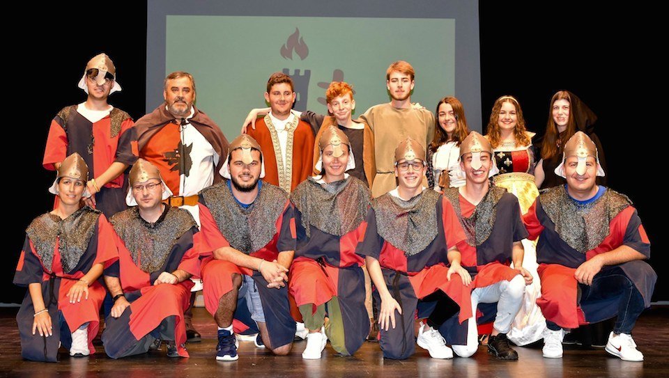 Elenco de actores do Asalto ao Castelo de Vimianzo 2019