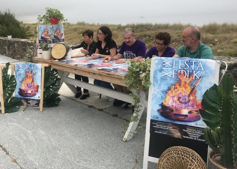 Presentacion da IXI Festa Folk na Fin do Camino 2019