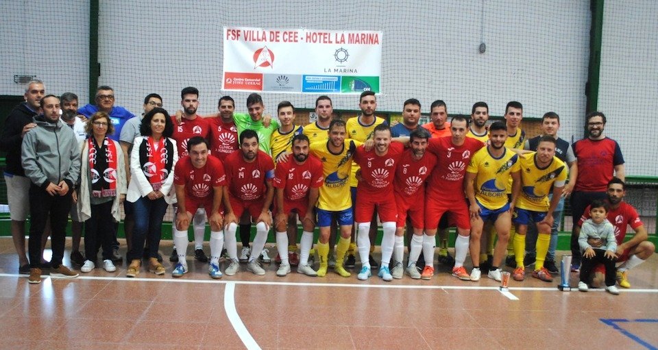 Mazaricos Futsal e Villa de Cee FSF no Trofeo da Xunqueira