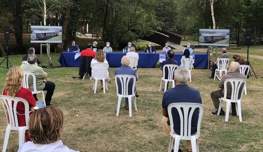 Presentación libro río Anllóns en Gabenlle-Laracha
