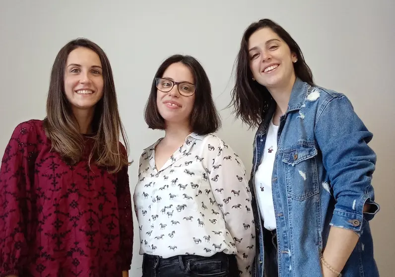 Sonia Limés, Inma Giraldez e Inma Fariña Profesionais do SAT Costa da Morte copia