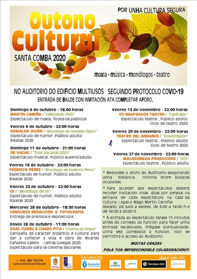 Programa Outono Culural Santa COmba