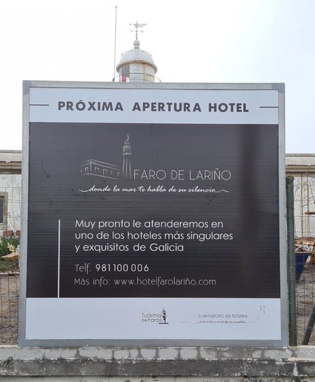 Obras do Hotel Faro Larino
