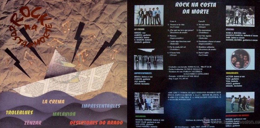 Disco Rock na Costa da Morte 1992
