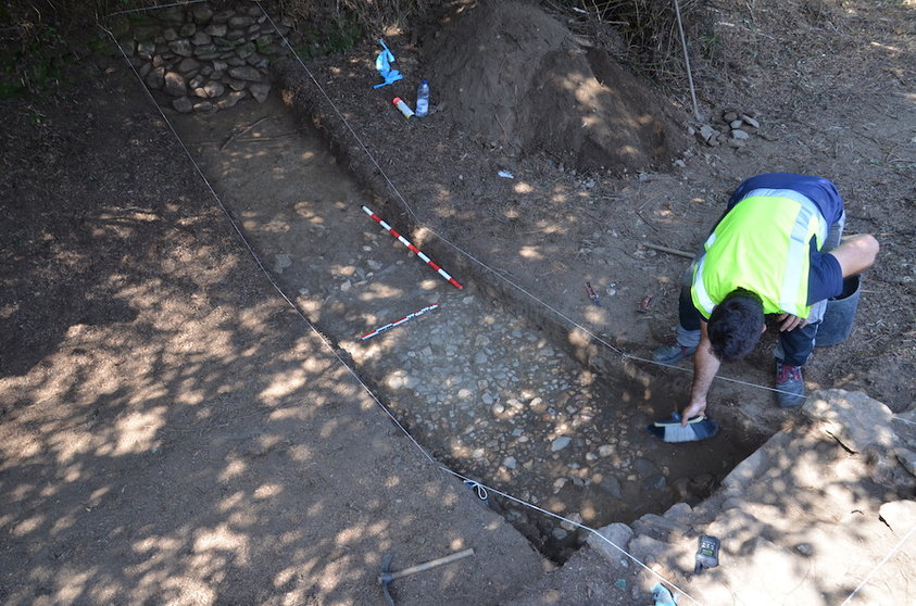 Excavacions Arqueoloxicas na ponte de Brandomil