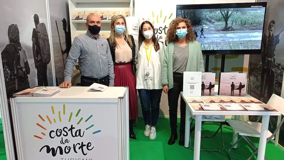José Marcote, Mónica Rodríguez, Gema Lema e Marta Rodríguez representaron a CMAT na Farway