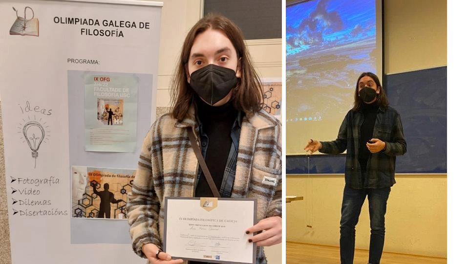 O baies Lucas Rama campion da Olimpiada de Filosofia de Galicia