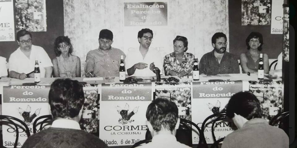 Presentación da I Festa do Percebe. 1992