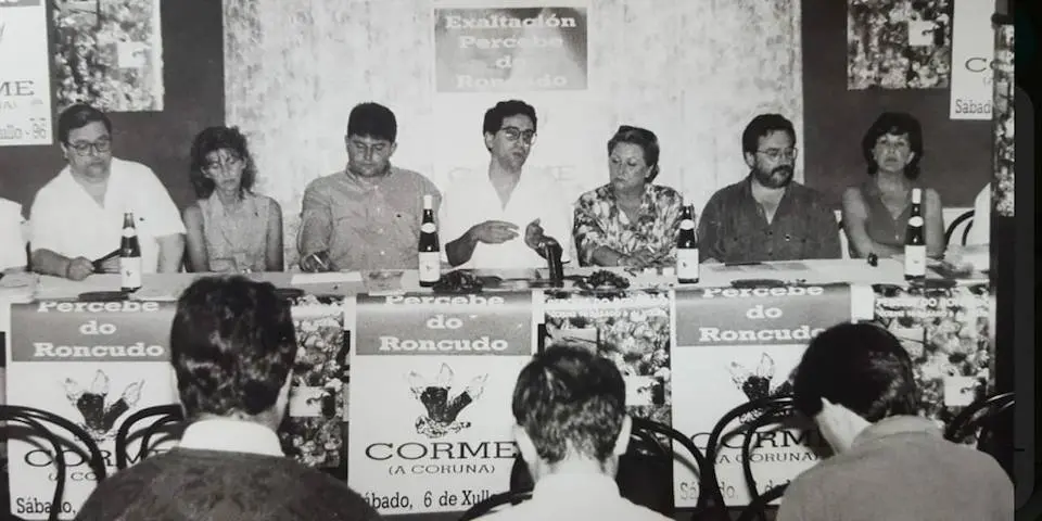 Presentación da I Festa do Percebe. 1992