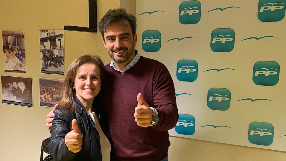 Maria POse e Diego Calvo no CONGRESO SANTA COMBA1