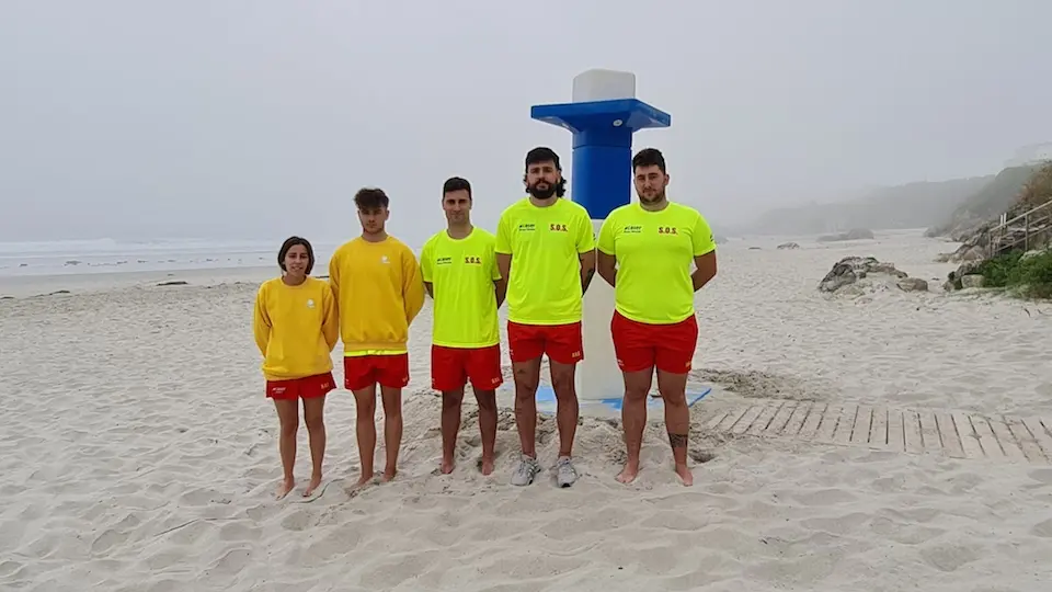 2022.06.15.- Servizo socorrismo na praia de Caión