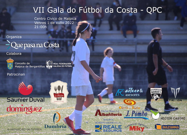 cartel Gala Futbol da Costa 2022 copia
