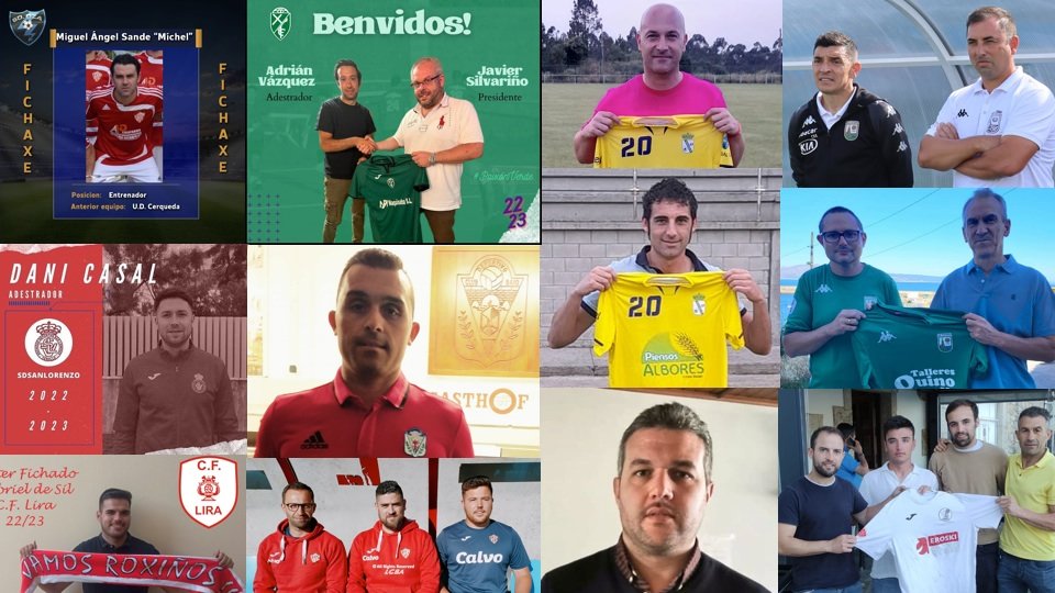 Adestradores Futbol da Costa 2022-2023
