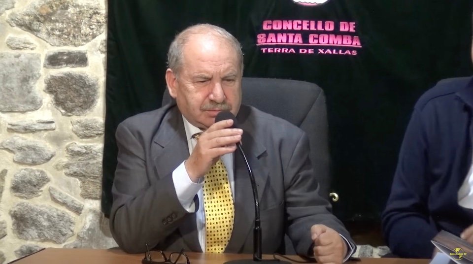 Manuel Rieiro en Santa Comba