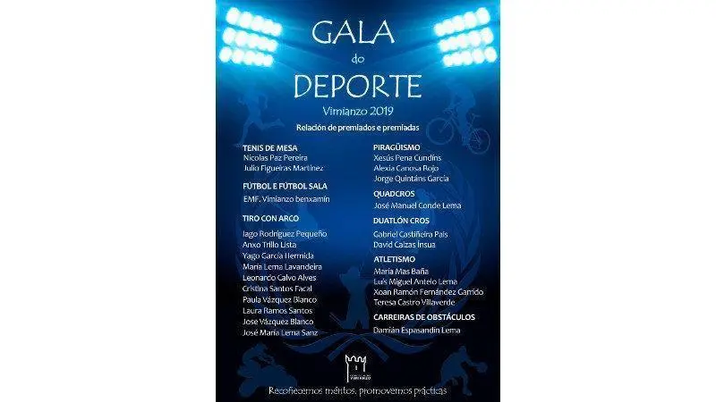 Gala Deporte Vimianzo 2019