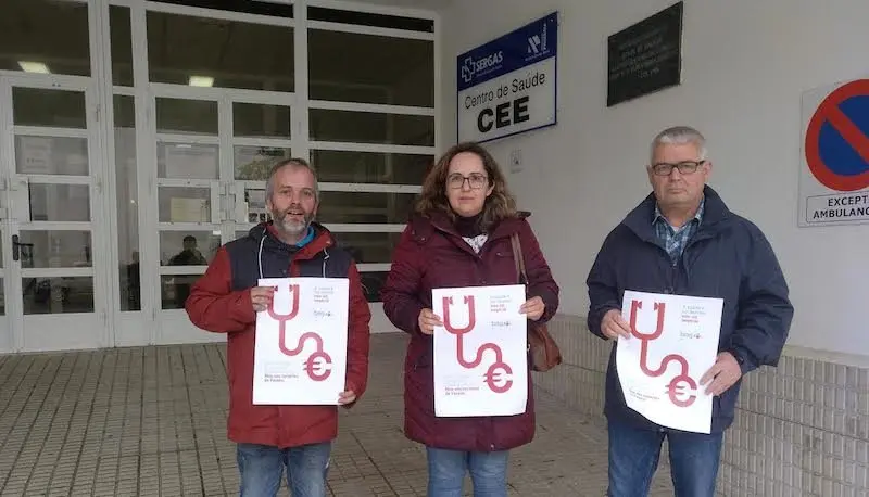 BNG e CIG cde campana contra os recortes polos centros de saude