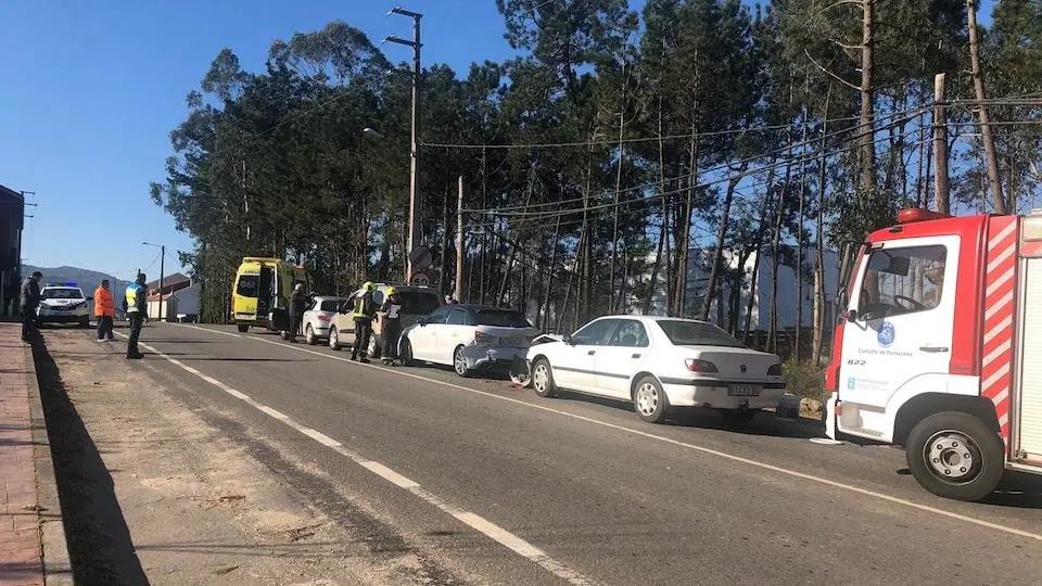 Colision Multiple en Cabana