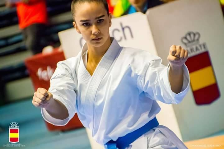 Enma Nunez campiona de Europa de Kata por equipos