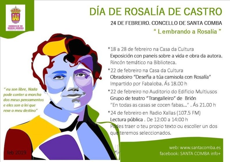 Dia de Rosalia en Santa Comba