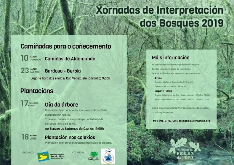 Xornadas de Interpretacion dos Bosques de Senda Nova 2019