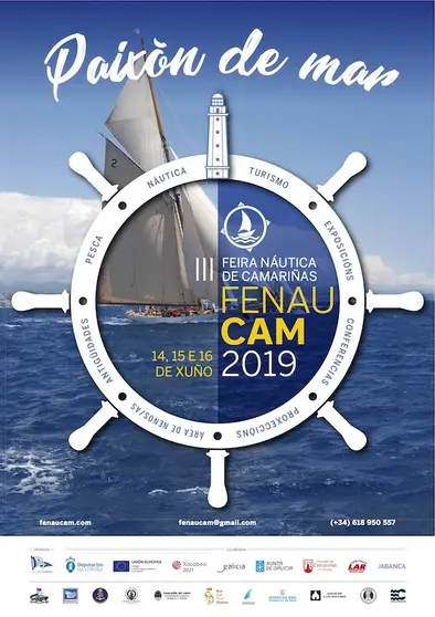 Cartel Feira Nautica de Camarinas 2019