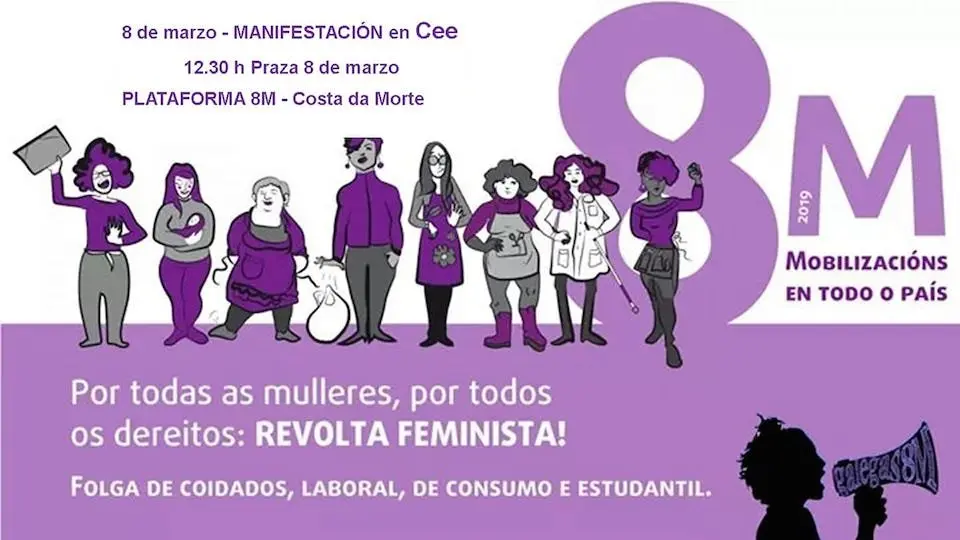 Folga Feminista na Costa da Morte