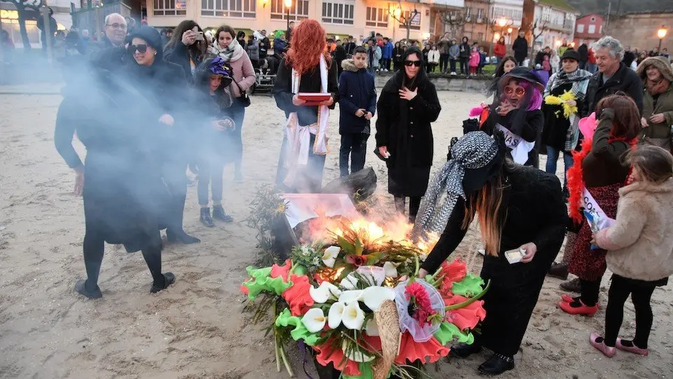 Enterro de Don Facundo no Entroido de Muros 2019-Foto-Xose Sendon