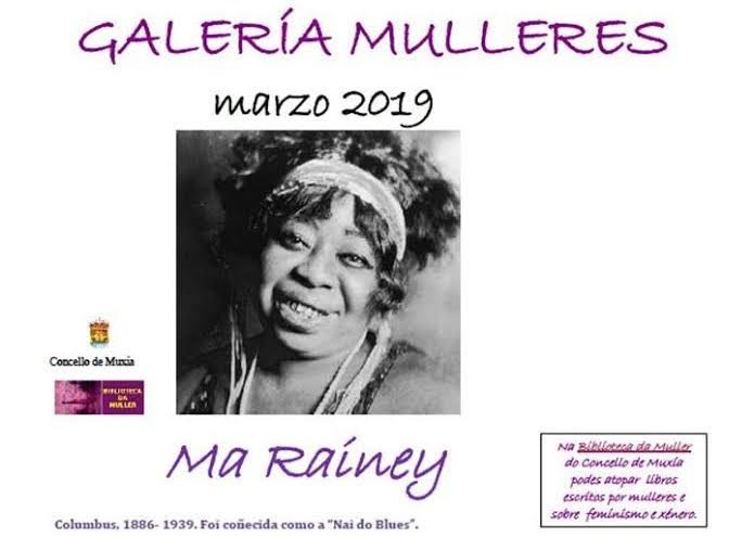 Galeria Mulleres marzo 2019 Ma Rainey