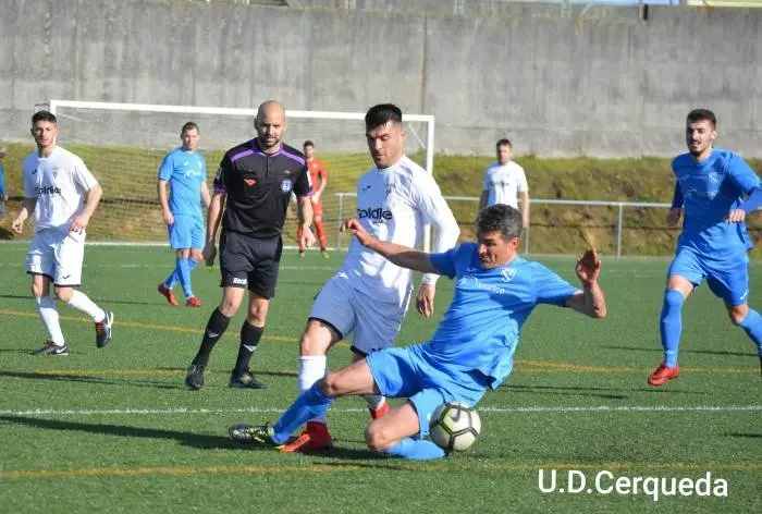 UD Cerqueda - Corme CF. Foto: UD Cerqueda.