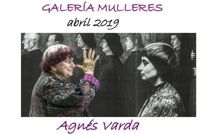 cartel agnes varda na Galeria MUlleres de Muxia