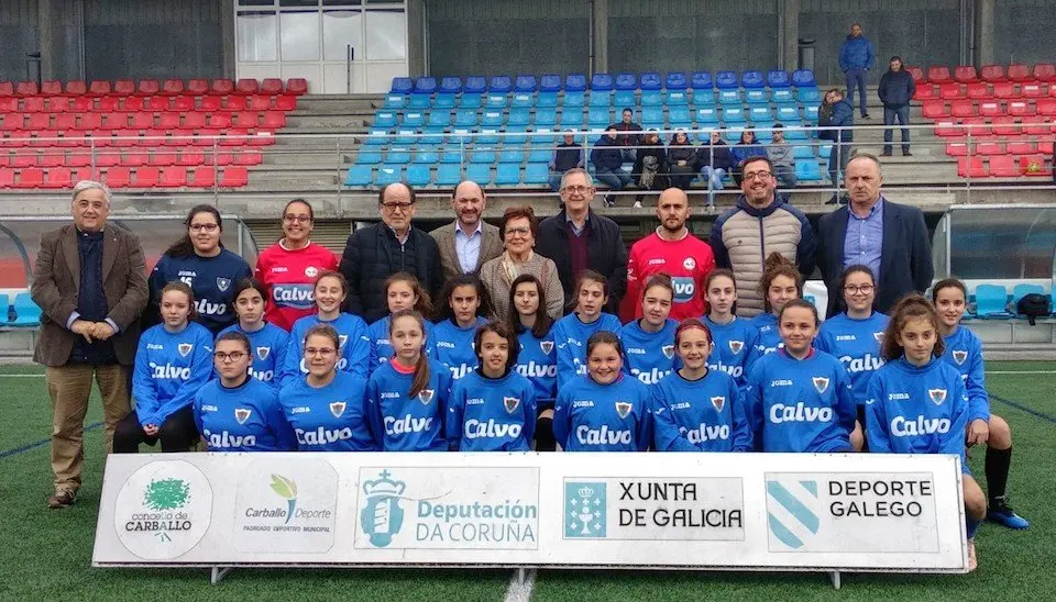 Equipo infantil feminino do Bergantinos