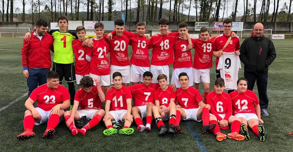 Cadetes do Concello de Zas campion de Liga