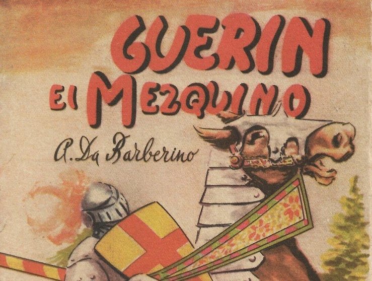 Capa do libro Guerin el Mezquino editado na decada de 1960 por edicions Paulinas copia 
