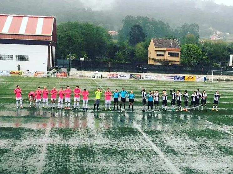 Outes FC - CF Porteño. Foto: CF Porteño.