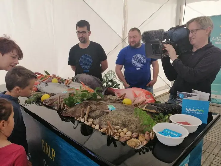 Produtos do Mar na Mostra Vindemo Ver de Carnota