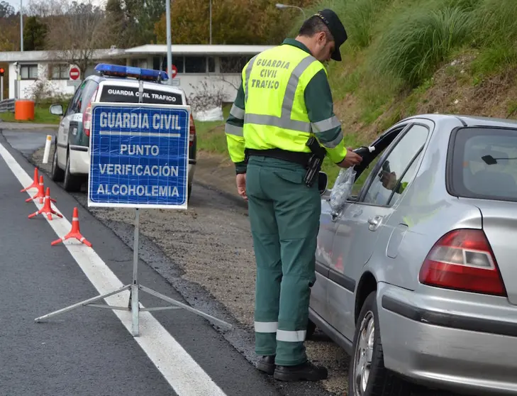 Control de Alcoholemia da Garda Civil