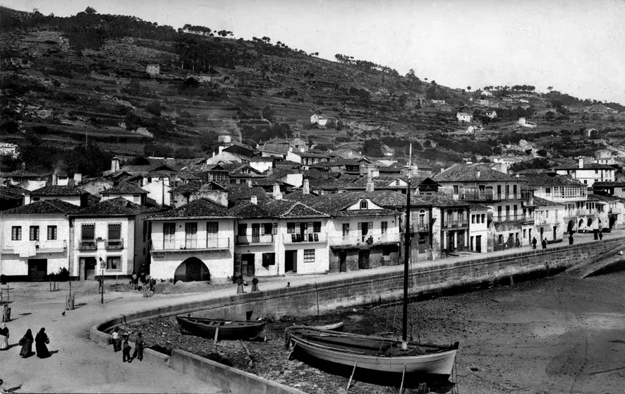 Imaxe de Muros na primeira metade do seculo XX-Foto-Juan Malvarez