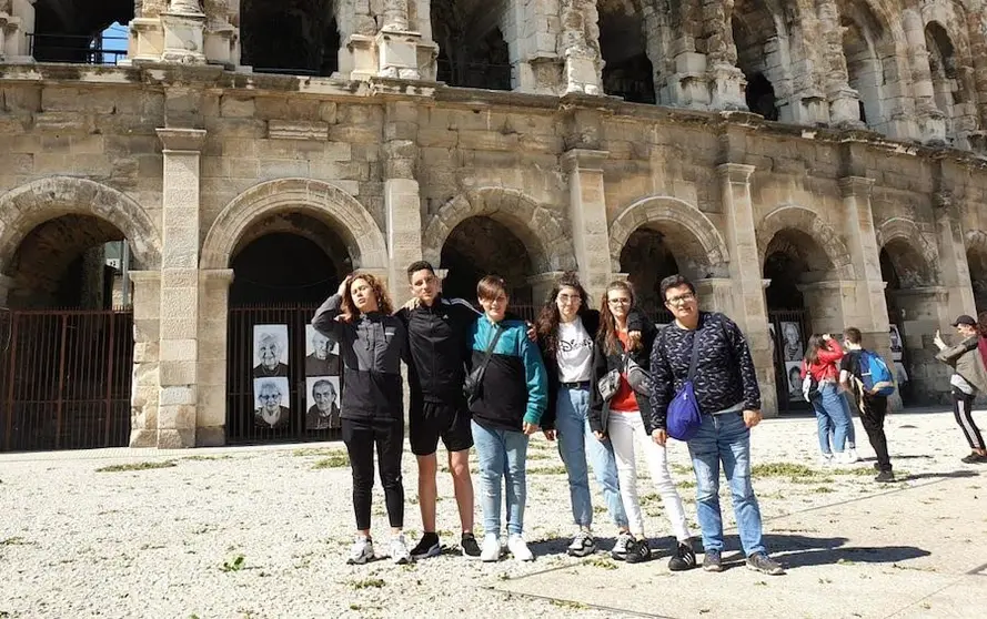 Escola de Teatro de Laxe de viaxe por Italia