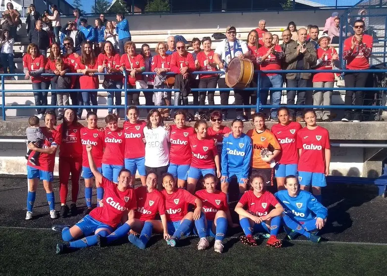 Familia do Bergantinos Feminino na Fase de Ascenso