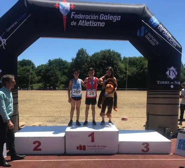 Pablo Costa Carabel campion galego de atletismo