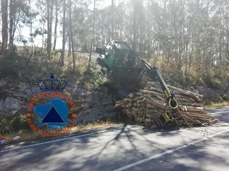 Accidente laboral en Muxia