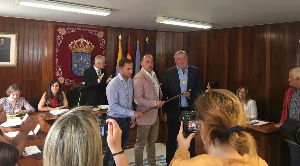 Pleno de investidura de Walter Pardo en Malpica